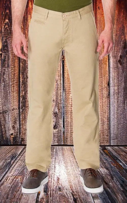 65 MCMLXV Men's Khaki Chino Pant One Stop Shop