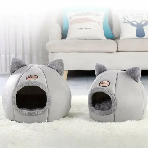 Cozy 2-In-1 Pet House Bed One Stop Shop