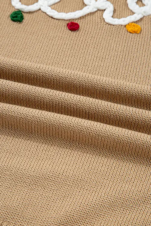 Christmas Merry Dot Dolman Sleeve Sweater One Stop Shop