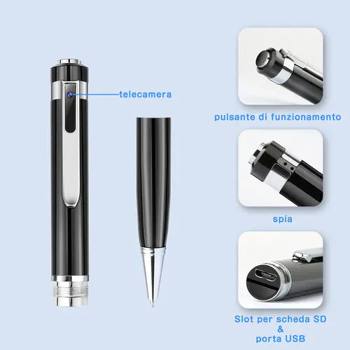 1080P HD Mini Camcorder Sports DV DVR Camcorder Hidden Camera Pen One Stop Shop
