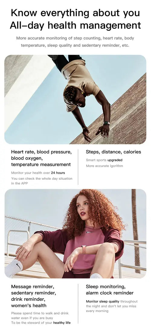 Full Screen IP68 Waterproof Ultra-Thin Smartwatch One Stop Shop