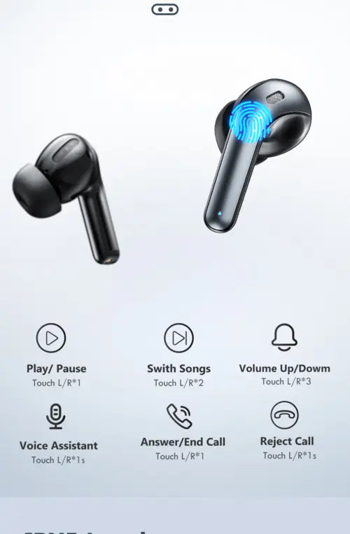 LED TWS Earbuds Bluetooth 5.0 Earphones for Huawei Iphone One Stop Shop