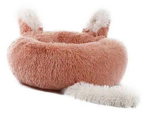 Fast Shipping Plush Pet Bed with Ears and Tail for Cats and Small Dogs One Stop Shop