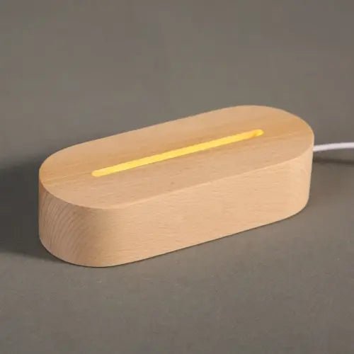 Wood Table Lamp Night Light with Message Board Girl Bedroom Decor One Stop Shop