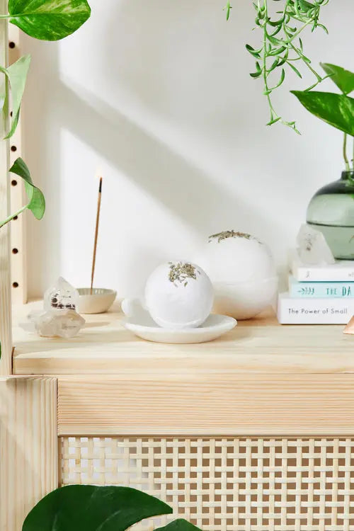 Organic Bath Bomb Calm Bomb- TWO SIZES lavender One Stop Shop