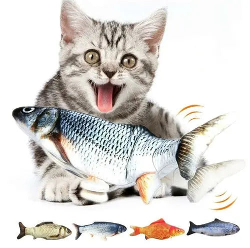 Electric Flipping Fish Toy for Cats One Stop Shop