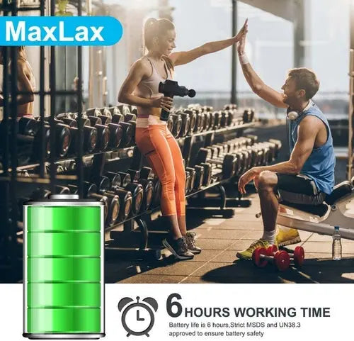 30 Speeds Premium 6 Heads  Handheld Massager One Stop Shop