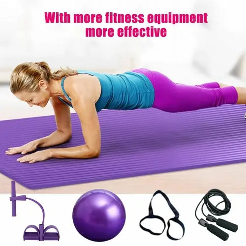 Deluxe Yoga Fitness 5 pcs Exercise Set One Stop Shop