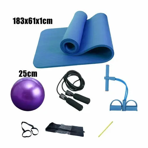 Deluxe Yoga Fitness 5 pcs Exercise Set One Stop Shop